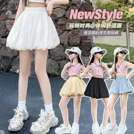  QUẦN  SHORT DÁNG BÍ CHO BÉ GÁI -Sỉ 130k