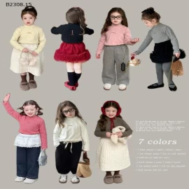 Áo sơ mi cổ tròn bằng vải cotton mịn dày dặn cho bé nhà AMBB-sỉ 109k