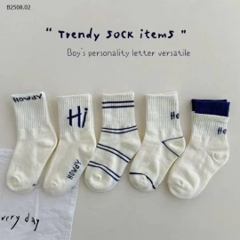 SET 5 ĐÔI TẤT CHO BÉ-Giá sỉ 76k/set 