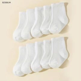 SET 10 ĐÔI TẤT SIZE NHÍ -Giá sỉ 78k/1 set 