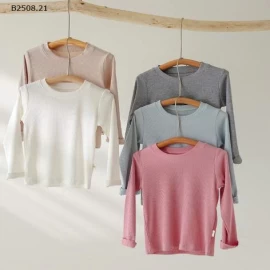   ÁO THUN DÀI TAY CHO BÉ-Giá sỉ 83k