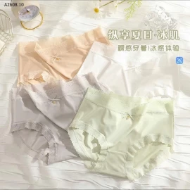  SET 10 QUẦN CHIP BĂNG LỤA PHỐI REN - sỉ 139k/set 10c mix màu