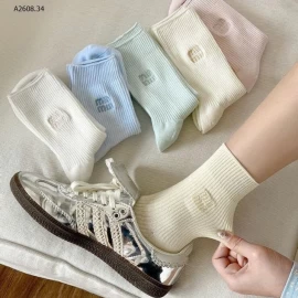 SET 8 ĐÔI TẤT MINMIN- sỉ 55k/set 8 dôi mix