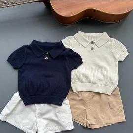 ÁO PHỐI QUẦN SHORT CHO BT-Giá sỉ mẫu 1, 2 ( áo ): 146k   mẫu 3,4 ( quần ): 123k 