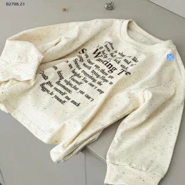 ÁO CHỮ DÀI TAY CHO BÉ TRAI-Giá sỉ 153k