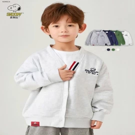 ÁO CARDIGAN SNOOPY CHO BÉ TRAI   Giá sỉ 134k