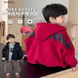 ÁO KHOÁC NỈ BT AMBBKIDS-Giá sỉ  sz 100-150: 235k  sz 160: 255k 