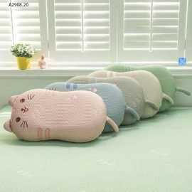  Gối hình bụng mèo (vỏ gối + mút hoạt tính)-Giá sỉ 130k