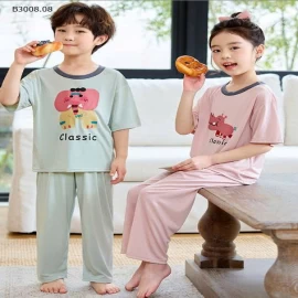 BỘ KID CHẤT TENCEL NTN8-Giá sỉ sz 100-140  :  98k sz 150-180 :   119k