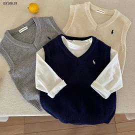 ÁO GHILE THÊU NGỰA -Giá sỉ 109k 