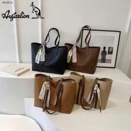 Túi xách hãng AUGSTALION tặng kèm khăn - sỉ 143k