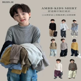 ÁO GIỮ NHIỆT AMBB KIDS -Giá sỉ sz 90-150: 98k 160: 110k 170: 123k