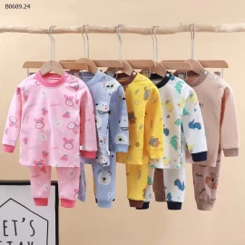 BỘ MẶC NHÀ CHO BÉ YÊU - Giá sỉ Sz 73-100 giá 68k Sz 110-140 giá 85k