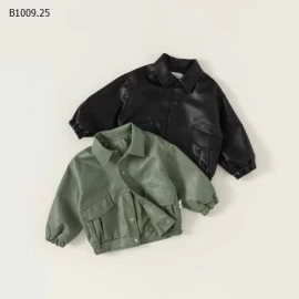 Áo khoác da trơn nhà  M.bang-Giá sỉ 310k