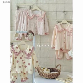 BỘ PIJAMA BÉ GÁI LINANXI- sỉ 170k