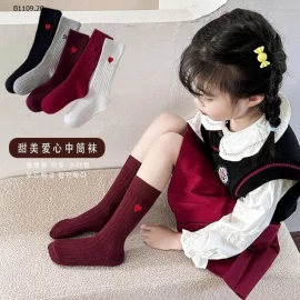 SET 10 ĐÔI TẤT BÉ GÁI CỔ CAO- Giá sỉ 99k/1 set 10 đôi 