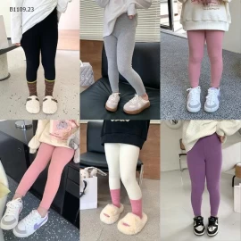 Quần legging cotton mỏng cho bé gái nhà AMBB  - Giá sỉ 110k/1 chiếc