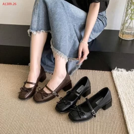 GIÀY NƠ GÓT VUÔNG. - sỉ 205k