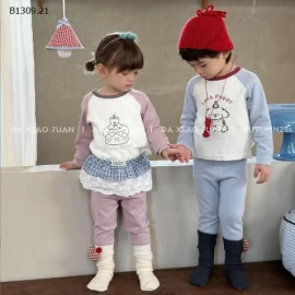 SET DÀI TAY KẺ NGANG MẶC NHÀ HEYHONEY-Giá sỉ sz 90-130: 164k sz 140-150: 187K