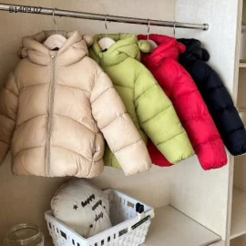 ÁO KHOÁC PHAO TAI GẤU CHO BÉ -Giá sỉ 188k