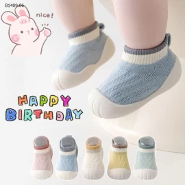 GIÀY VẢI ĐẾ CAO SU CHO BÉ SZ NHÍ-Giá sỉ 50k