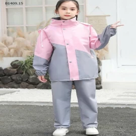 BỘ QUẦN ÁO MƯA TRẺ EM-Giá sỉ 205k