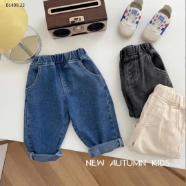 Quần jeans trẻ em phong cách Hàn Quốc-  sỉ 125k