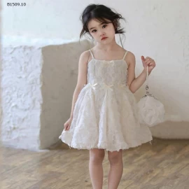 Váy ren có dây đeo cho bé gái-Giá sỉ 268k