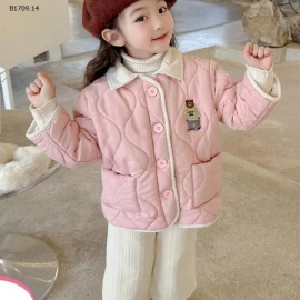  Áo khoác logo gấu xịn xò, style Hàn quốc - sỉ 217k