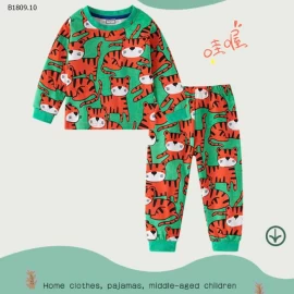  Bộ quần áo trẻ em Crossborder dài tay cotton nhà Little-Giá sỉ 115k 