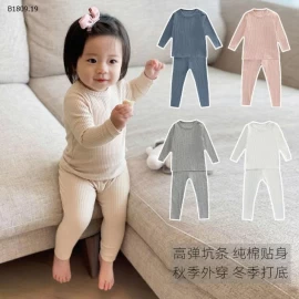 BỘ BODY TRƠN MÀU SIZE NHÍ CHO BÉ 9-Giá sỉ 153k