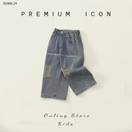 QUẦN JEAN RÁCH ỐNG ĐỨC PREMIUM-Giá sỉ 119k
