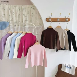 ÁO THUN CỔ BÈO CHO BÉ-Giá sỉ 88k