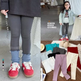 QUẦN LEGGING TRƠN MÀU BG-Giá sỉ 95k