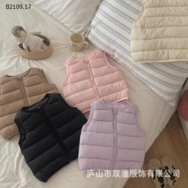 Áo gile phao nhẹ cho bé-Giá sỉ 98k.1 chiếc 