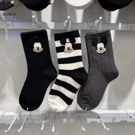 SET 3 ĐÔI TẤT KẺ MICKEY - sỉ 50k/set