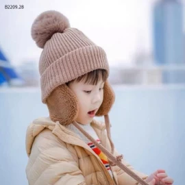 Mũ len chụp tai siêu ấm-Giá sỉ 63k