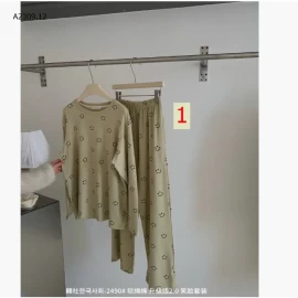 BỘ DÀI TAY MẶT CƯỜI MONTIE  - sỉ 225k  