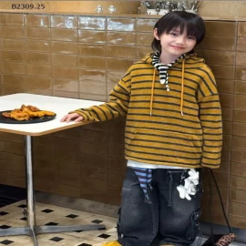 ÁO HOODIE KẺ NGANG BT- sỉ 220k