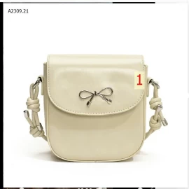 TÚI ĐEO CHÉO ĐÍNH NƠ KIM LOẠI - sỉ 150k