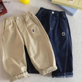 QUẦN JEAN LƯNG CHUN CHO  BÉ TRAI -Giá sỉ 125k