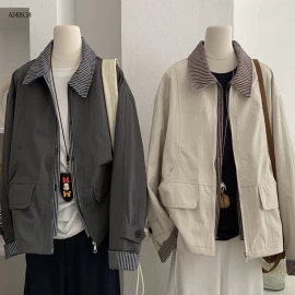 Áo khoác cổ POLO  Omalai-Giá sỉ 258k