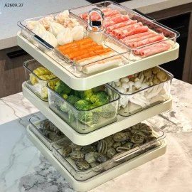 KHAY LẨU XOAY 360 ĐỘ  - sỉ 230k