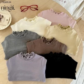 ÁO GIỮ NHIỆT VIỀN BÈO NINGLI-Giá sỉ giá 120k/2c chọn màu 