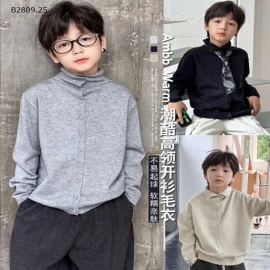 Áo khoác len cardigan dệt kim phong cách Hàn Quốc nhà AMBB - giá sỉ  size 90-150 giá 140k size 160 giá 155k