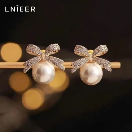 KHUYÊN TAI LNIEER bạc S925    - Giá sỉ 110k/1 đôi