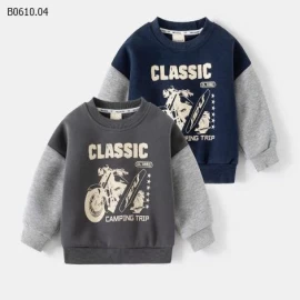 ÁO NỈ WELLKIDS-Giá sỉ 103k