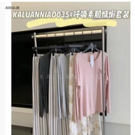 BỘ NGỦ DÀI TAY CHO NỮ KALUANNIAO-Giá sỉ 184k