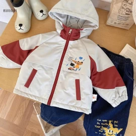 ÁO KHOÁC CÓ MŨ BT - sỉ 225k