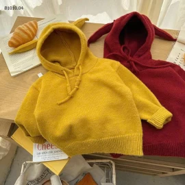 ÁO LEN CÓ MŨ BT- Giá sỉ 163K